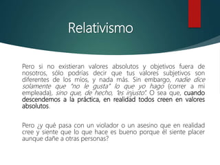 Los Sofistas y el Relativismo