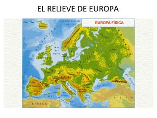 EL RELIEVE DE EUROPA
 