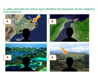 El relieve terrestre.