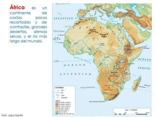 El relieve terrestre.