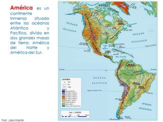 El relieve terrestre.