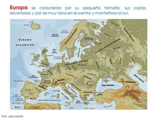 El relieve terrestre.