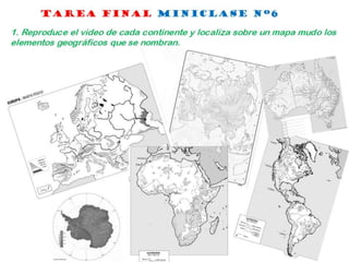 El relieve terrestre.