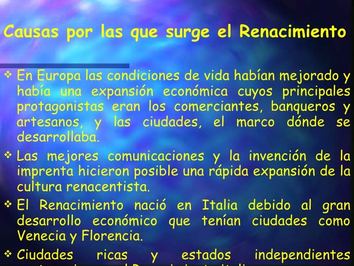 El Renacimiento