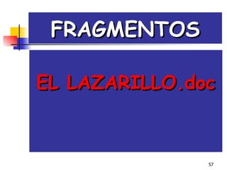 FRAGMENTOS EL LAZARILLO. doc 