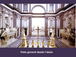 Vista general desde l’absis 