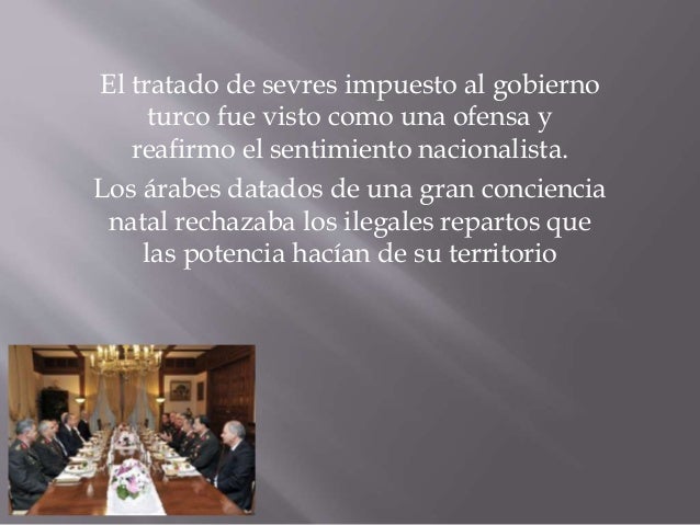 El reparto de medio oriente.