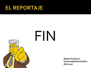 El Reportaje