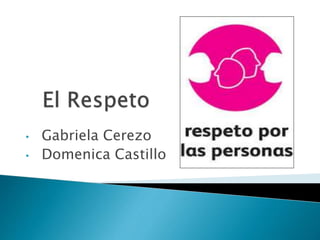 • Gabriela Cerezo
• Domenica Castillo
 