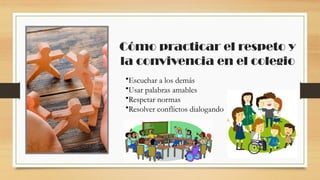 El respeto y la convivencia escolar-Diaporama.pptx