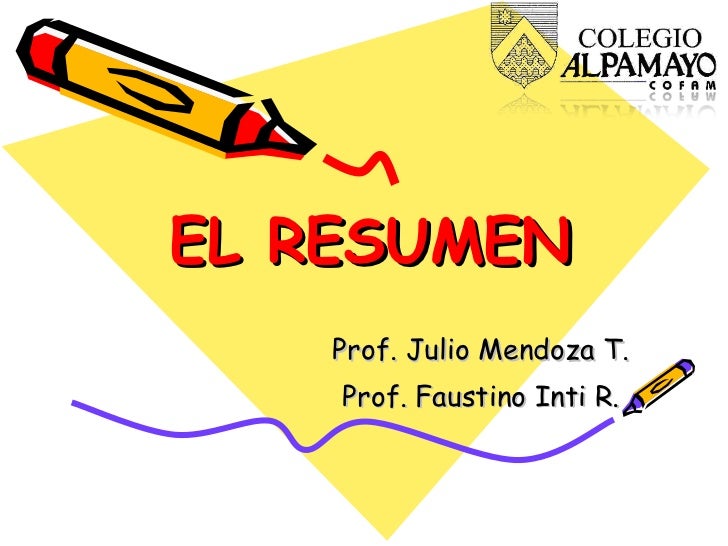 El resumen