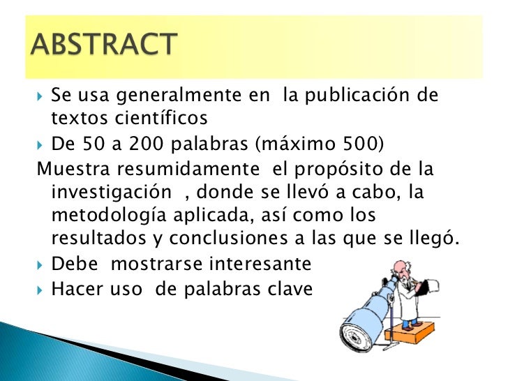 Resumen O Abstract el resumen el abstract y la s 237 ntesis Resumen O Abstract el resumen el abstract y la s 237 ntesis