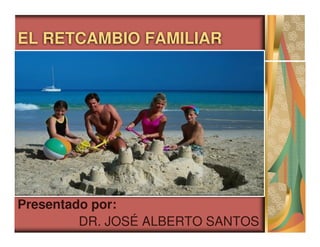 EL RETCAMBIO FAMILIAR
Presentado por:
DR. JOSÉ ALBERTO SANTOS
 