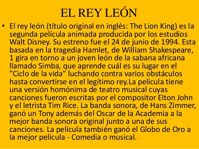 El Ciclo De La Vida Letra Español