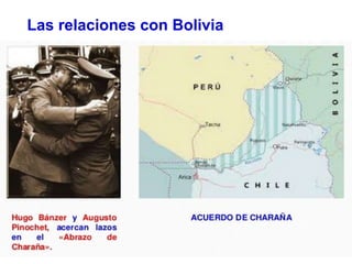 Las relaciones con Bolivia
 