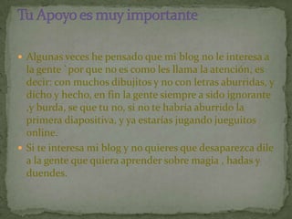 El Rincon del Duende en Power Point