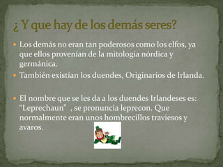 El Rincon del Duende en Power Point