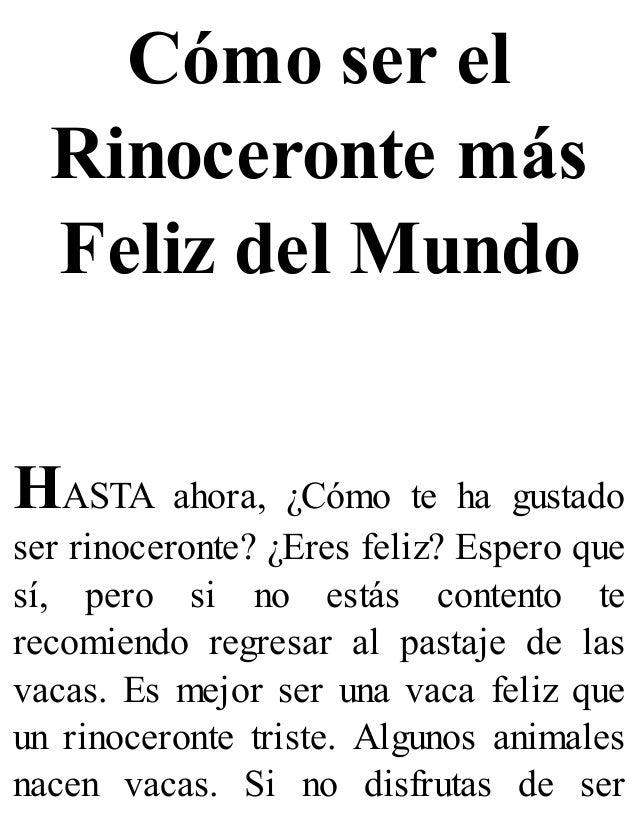 El Rinoceronte Scott Alexander