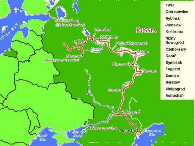 Свияга и волга