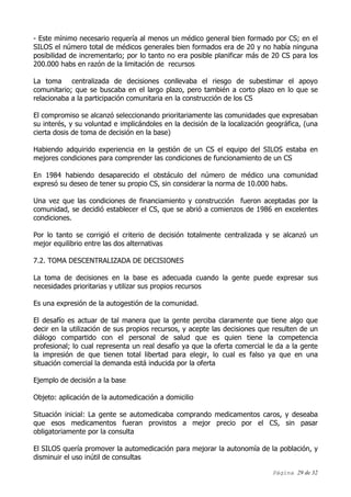 El rol de los centros de salud en el sistema local de atencion | PDF