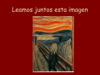 Leamos juntos esta imagen
 