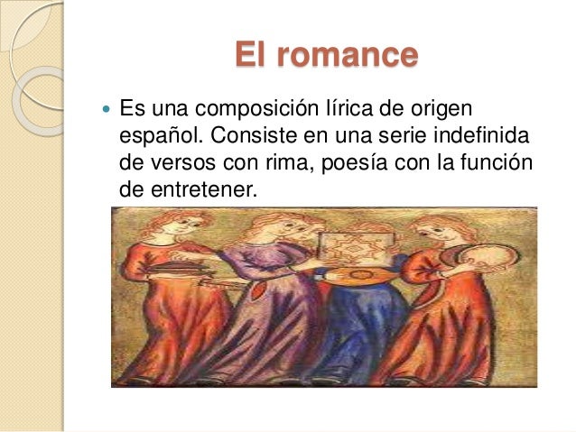 El romance