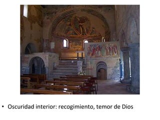 • Oscuridad interior: recogimiento, temor de Dios
 