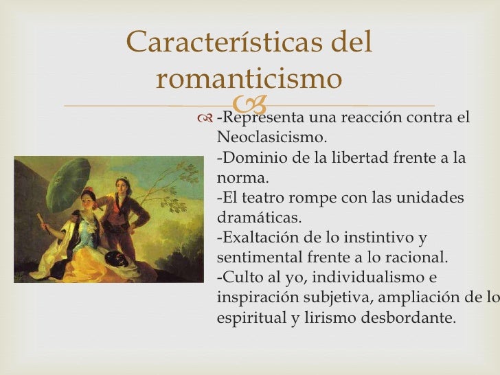 El romanticismo