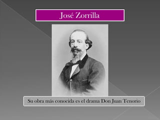 José Zorrilla




Su obra más conocida es el drama Don Juan Tenorio
 