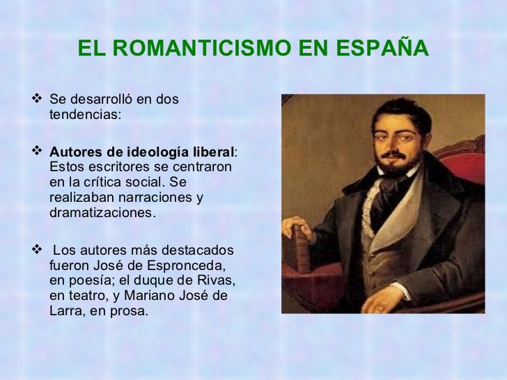 El romanticismo en españa 2