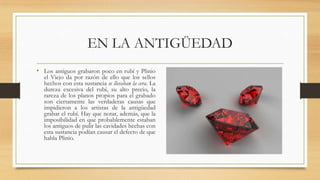 El rubi | PPTX