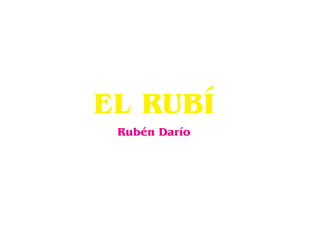El rubi | PDF