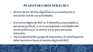El RUC.pptx