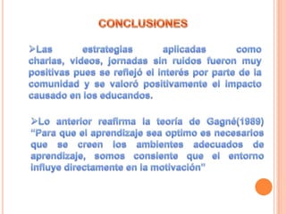 El ruidos en las aulas