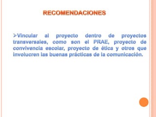 El ruidos en las aulas