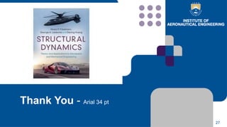 27
Thank You - Arial 34 pt
 