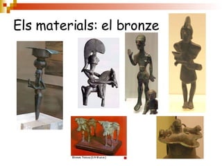 Els materials: el bronze 