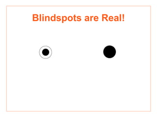Blindspots are Real! 