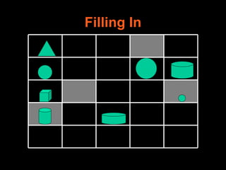 Filling In 