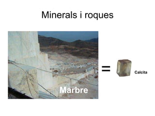 Minerals i roques = Calcita Marbre 