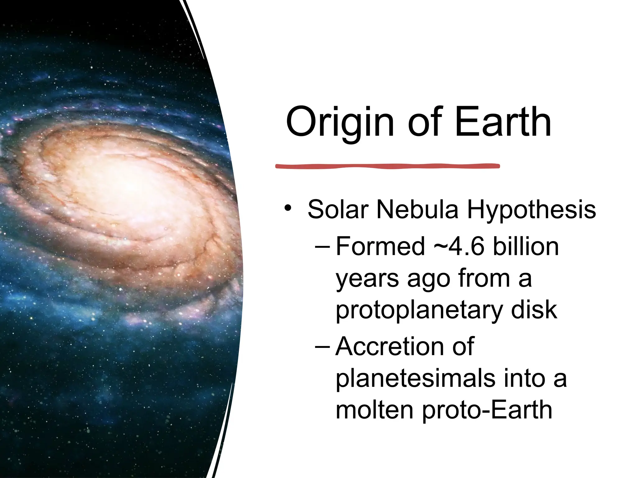 XXX Origin and Structure of the Earth XX | PPTX