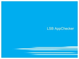 LSB AppChecker
 