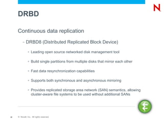 Building High Availability Clusters with SUSE Linux Enterprise High ...