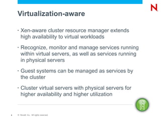 Building High Availability Clusters with SUSE Linux Enterprise High ...