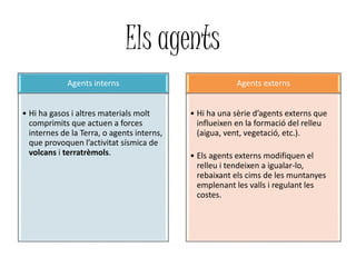 Els agents interns i externs | PPTX