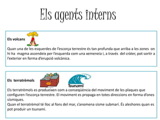 Els agents interns i externs | PPTX