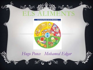 ELS ALIMENTS
Hugo Ponce Mohamed Edgar
 