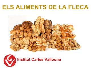ELS ALIMENTS DE LA FLECA




    Institut Carles Vallbona
 