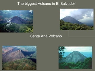 The biggest Volcano in El Salvador Santa Ana Volcano 