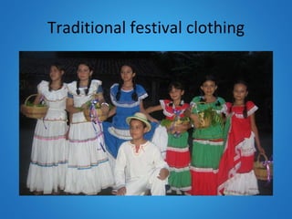 Traditional festival clothing 